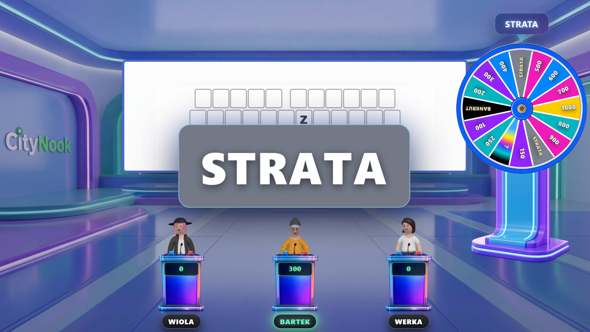 Kolejny etap Koła Fortuny